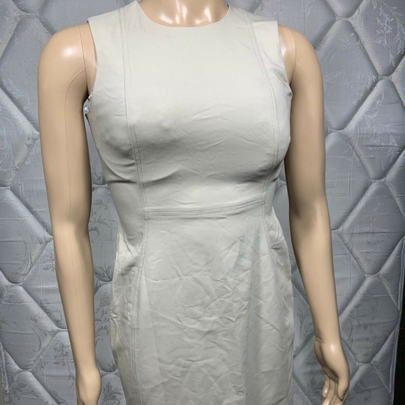 Calvin Klein Womens Sheath Dress Zip Up Size 6 - Picture 1 of 5
